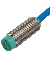 Pepperl&plus;Fuchs Inductive Proximity Stainless Steel Barrel Sensor; 12mm; Non-Embeddable; 8.2VDC; NC; NAMUR; 2m Potted Cable